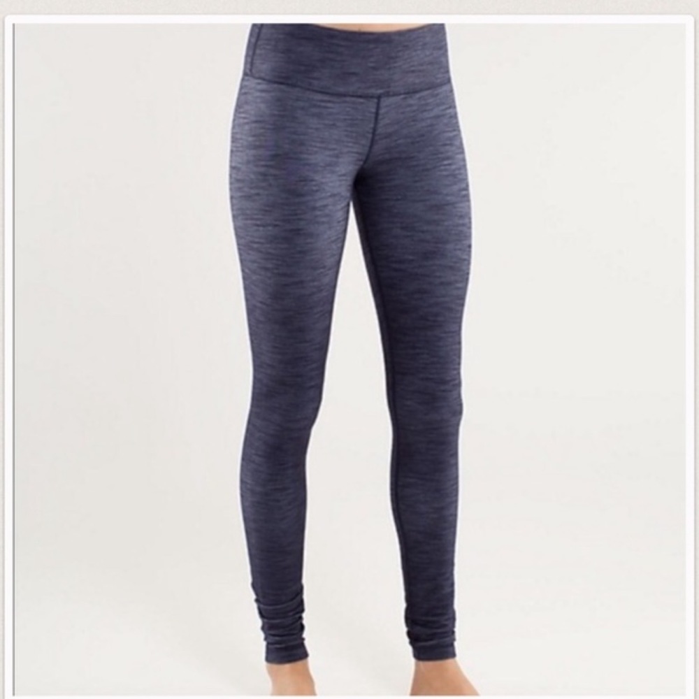 Lululemon - denim wunder under legging pant